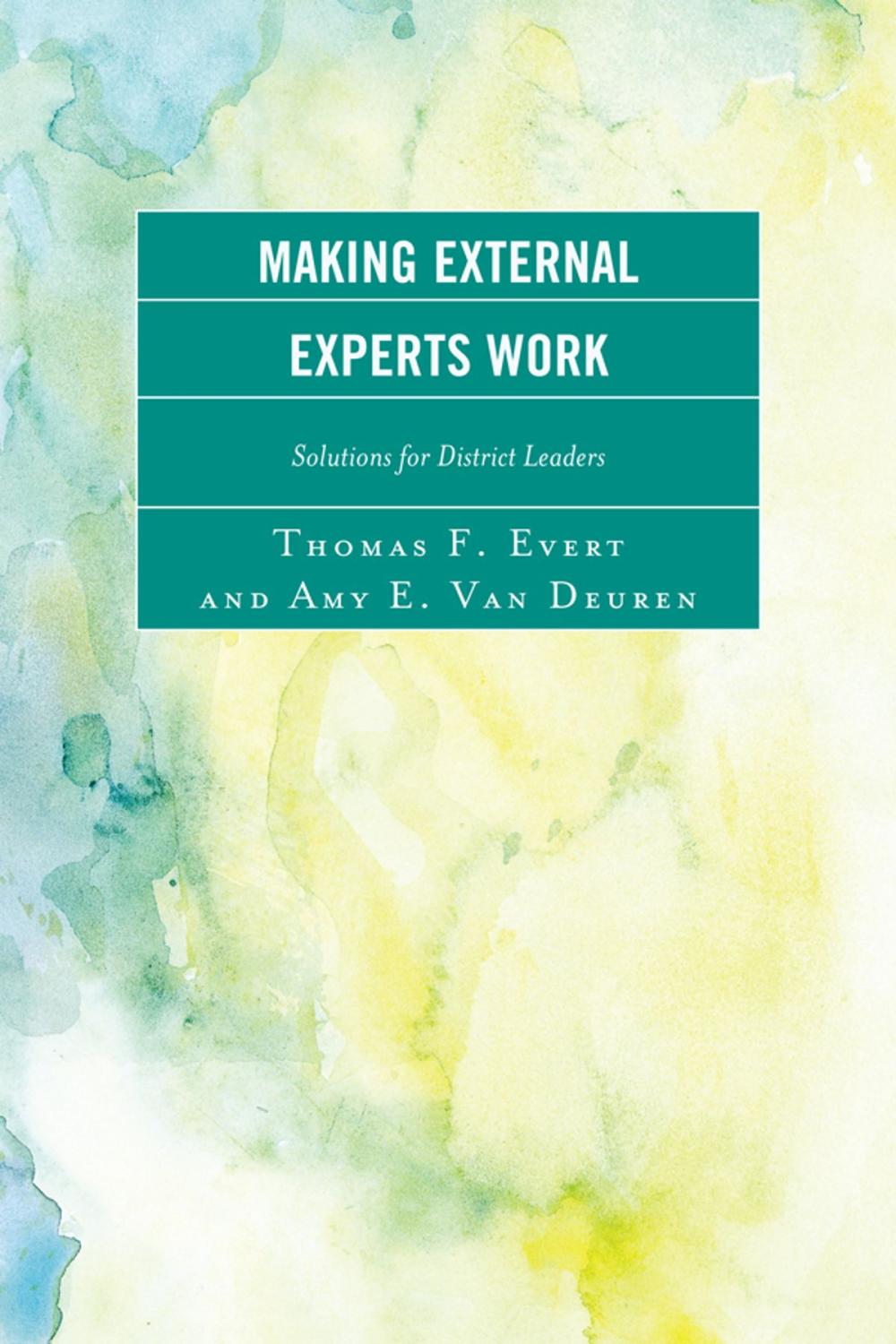 Big bigCover of Making External Experts Work