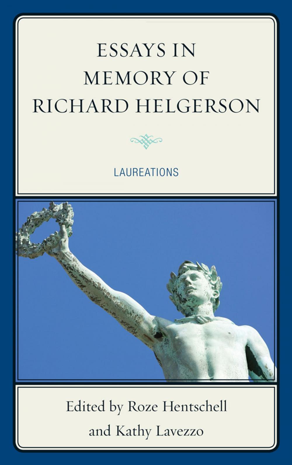 Big bigCover of Essays in Memory of Richard Helgerson