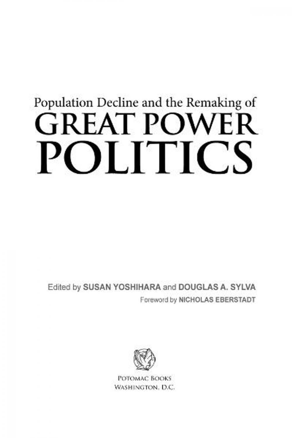 Big bigCover of Population Decline and the Remaking of Great Power Politics