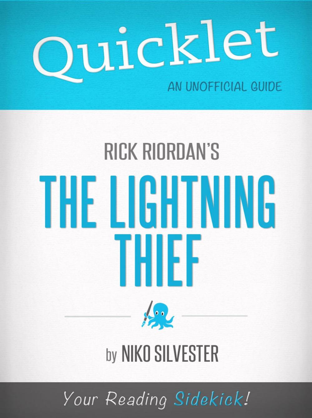 Big bigCover of Quicklet on Rick Riordan's The Lightning Thief: Key terms and definitions