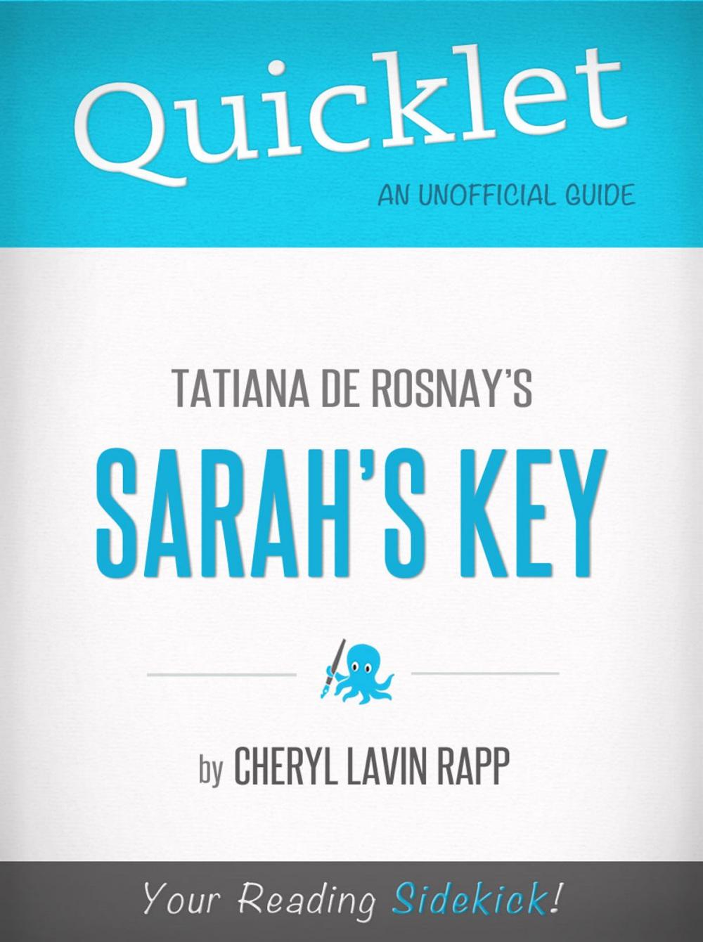 Big bigCover of Quicklet on Tatiana de Rosnay's Sarah's Key