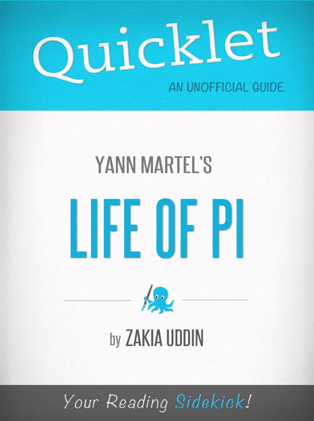 Big bigCover of Quicklet on Yann Martel's Life Of Pi