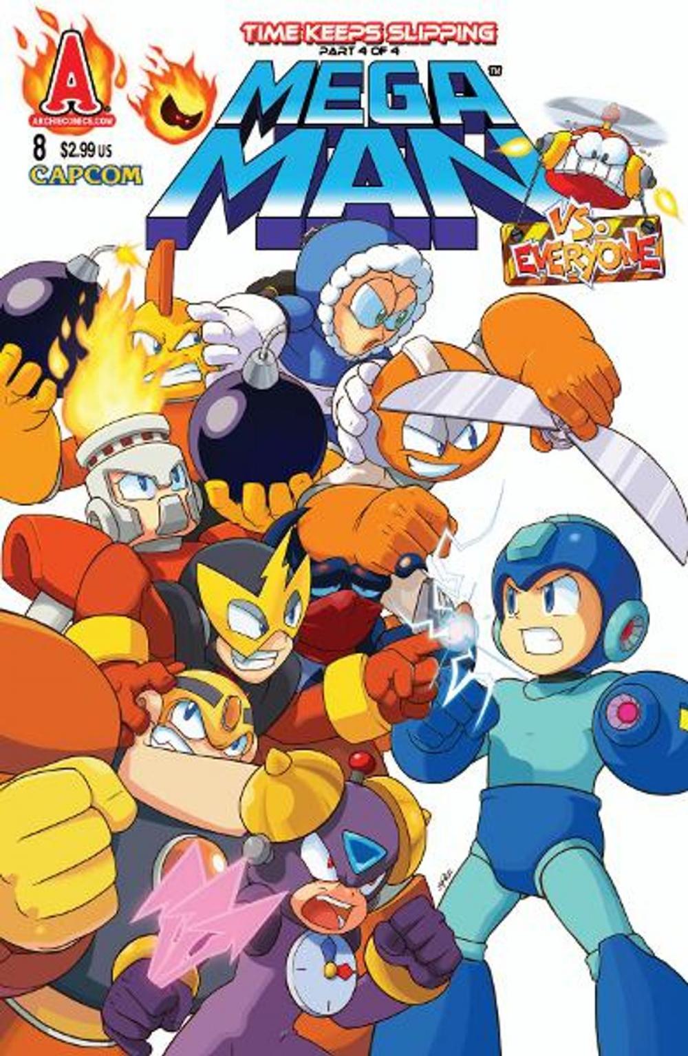 Big bigCover of Mega Man #8