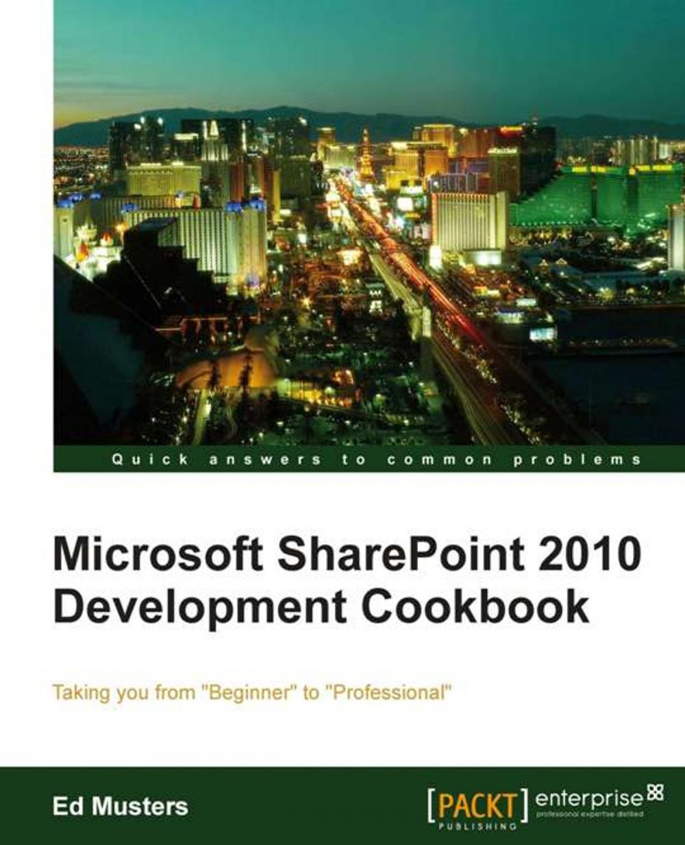 Big bigCover of Microsoft SharePoint 2010 development cookbook