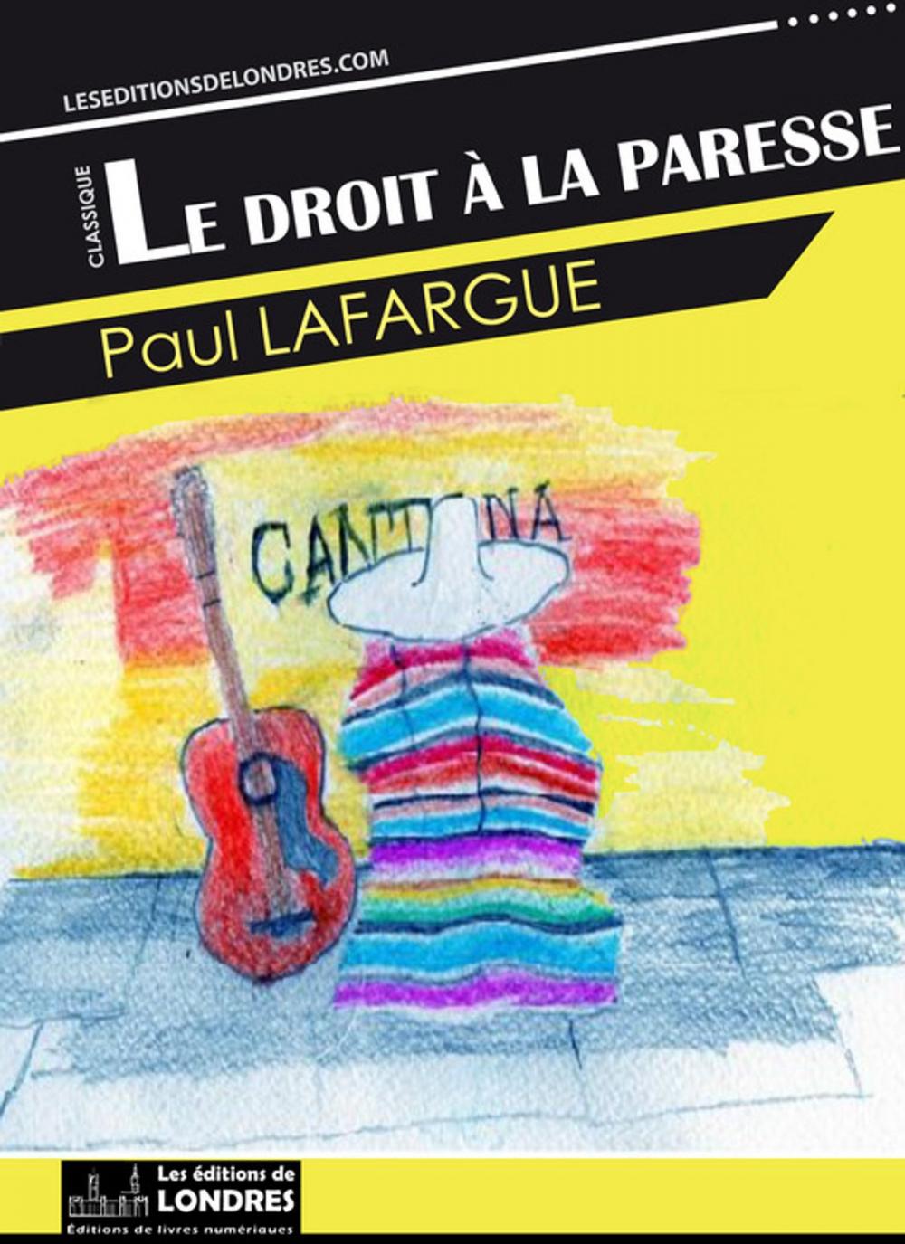 Big bigCover of Le droit à la paresse