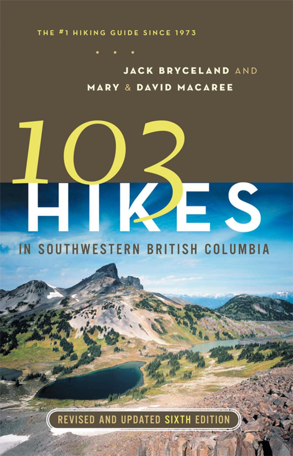 Big bigCover of 103 Hikes in Southwestern British Columbia, Revised and Updated Sixth Edition