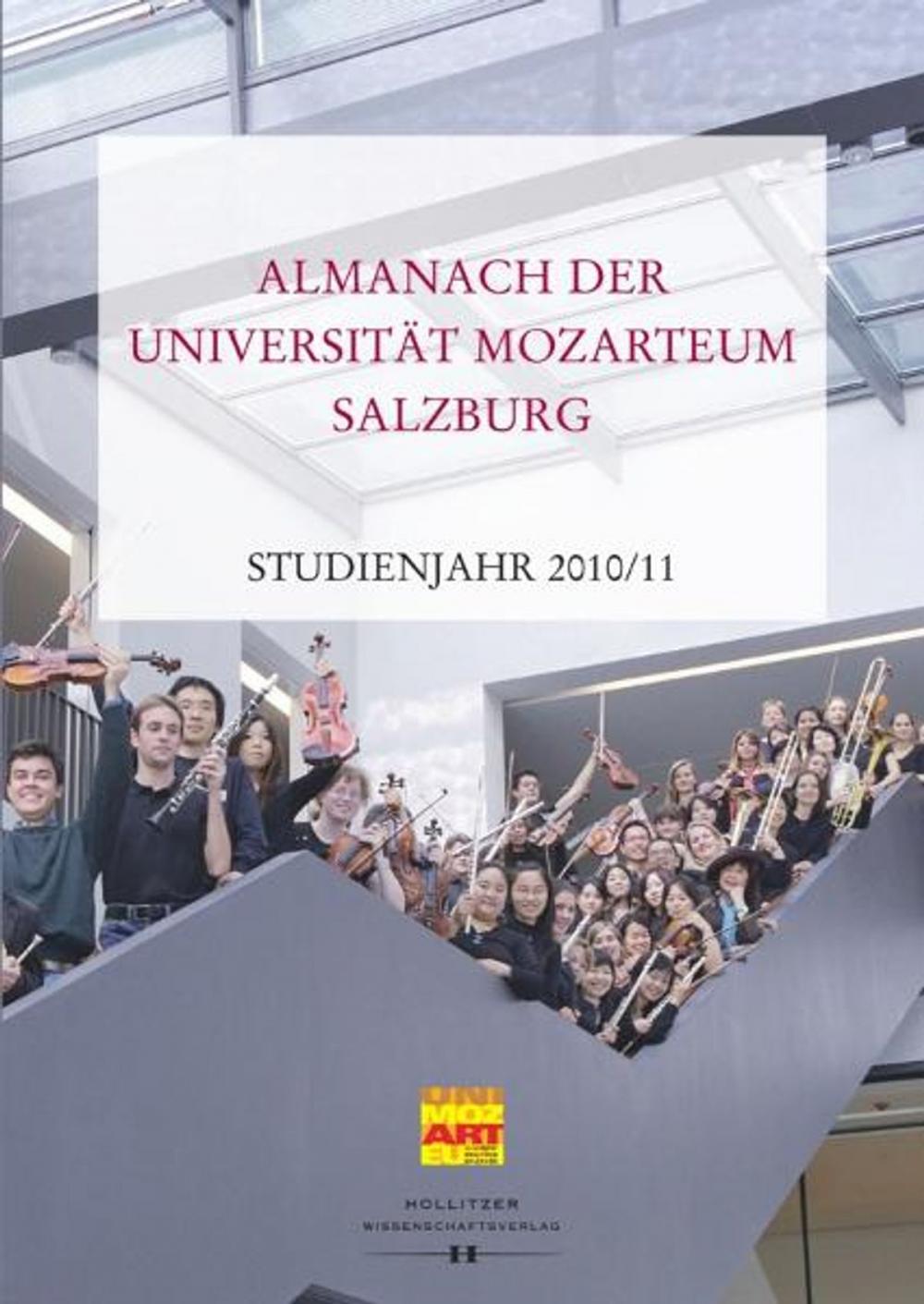 Big bigCover of Almanach der Universität Mozarteum Salzburg