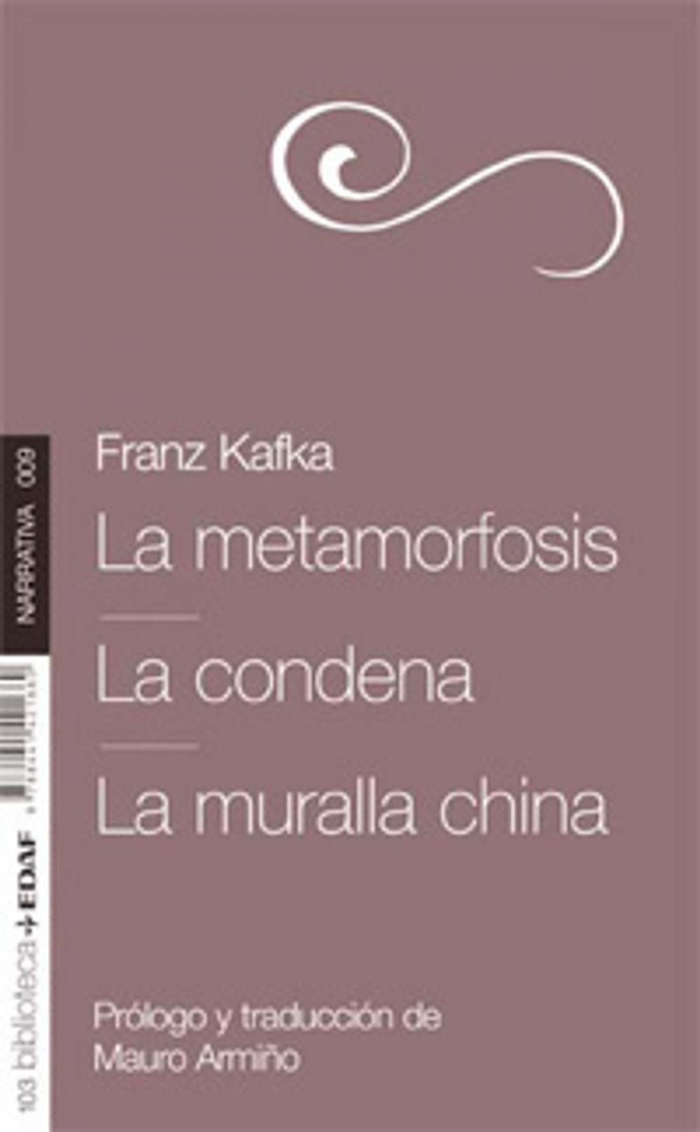 Big bigCover of METAMORFOSIS, LA