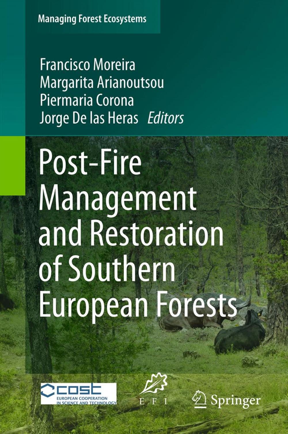 Big bigCover of Post-Fire Management and Restoration of Southern European Forests