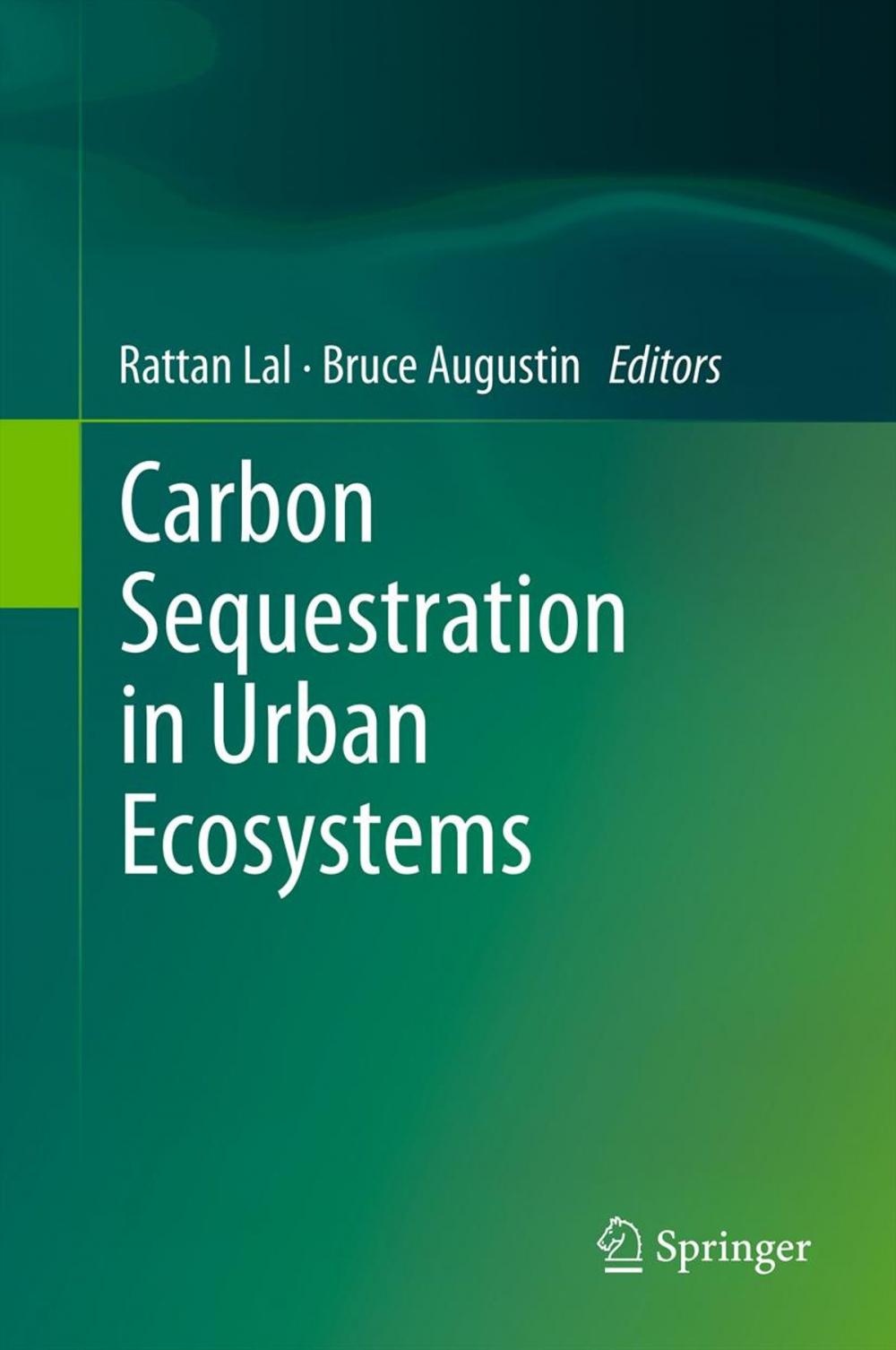 Big bigCover of Carbon Sequestration in Urban Ecosystems