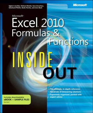 Cover of the book Microsoft Excel 2010 Formulas and Functions Inside Out by Joel Villar