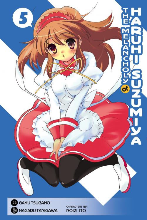 Cover of the book The Melancholy of Haruhi Suzumiya, Vol. 5 (Manga) by Nagaru Tanigawa, Gaku Tsugano, Noizi Ito, Yen Press