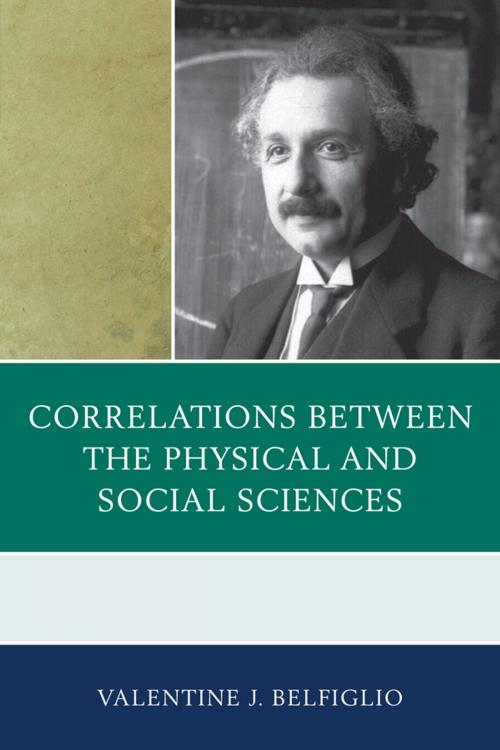 Cover of the book Correlations Between the Physical and Social Sciences by Valentine J. Belfiglio, UPA