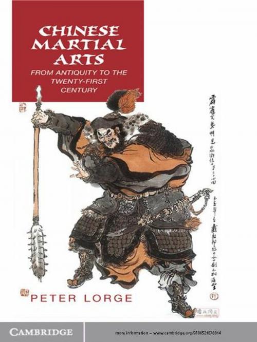 Cover of the book Chinese Martial Arts by Peter A. Lorge, Cambridge University Press