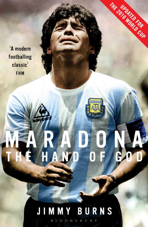 Cover of the book Maradona by Jimmy Burns, Bloomsbury Publishing