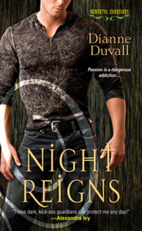 Cover of the book Night Reigns by Dianne Duvall, Zebra Books