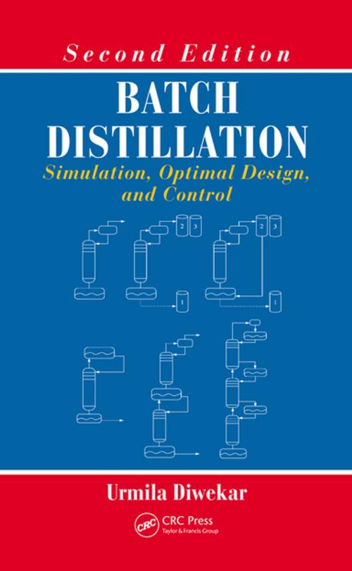 Cover of the book Batch Distillation by Urmila Diwekar, CRC Press