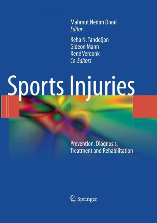 Cover of the book Sports Injuries by Reha N. Tandoğan, Gideon Mann, René Verdonk, Springer Berlin Heidelberg