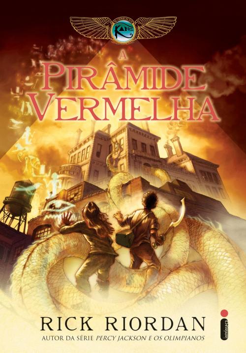 Cover of the book A pirâmide vermelha by Rick Riordan, Intrínseca