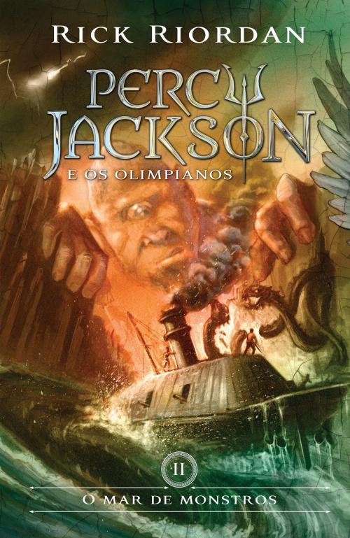 Cover of the book O mar de monstros by Rick Riordan, Intrínseca