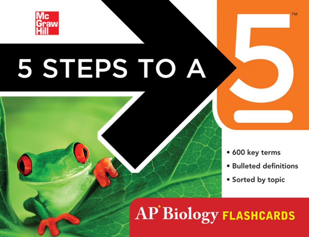 Big bigCover of 5 Steps to a 5 AP Biology Flashcards