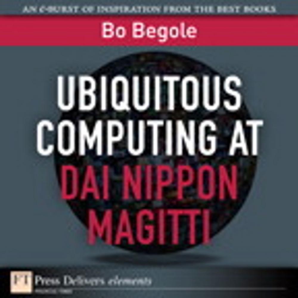 Big bigCover of Ubiquitous Computing at Dai Nippon Magitti