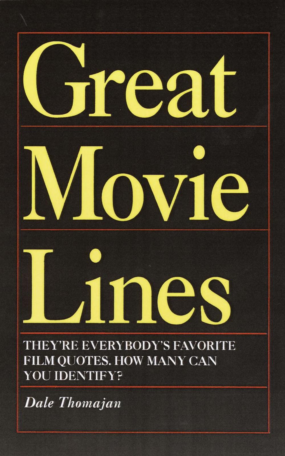 Big bigCover of Great Movie Lines