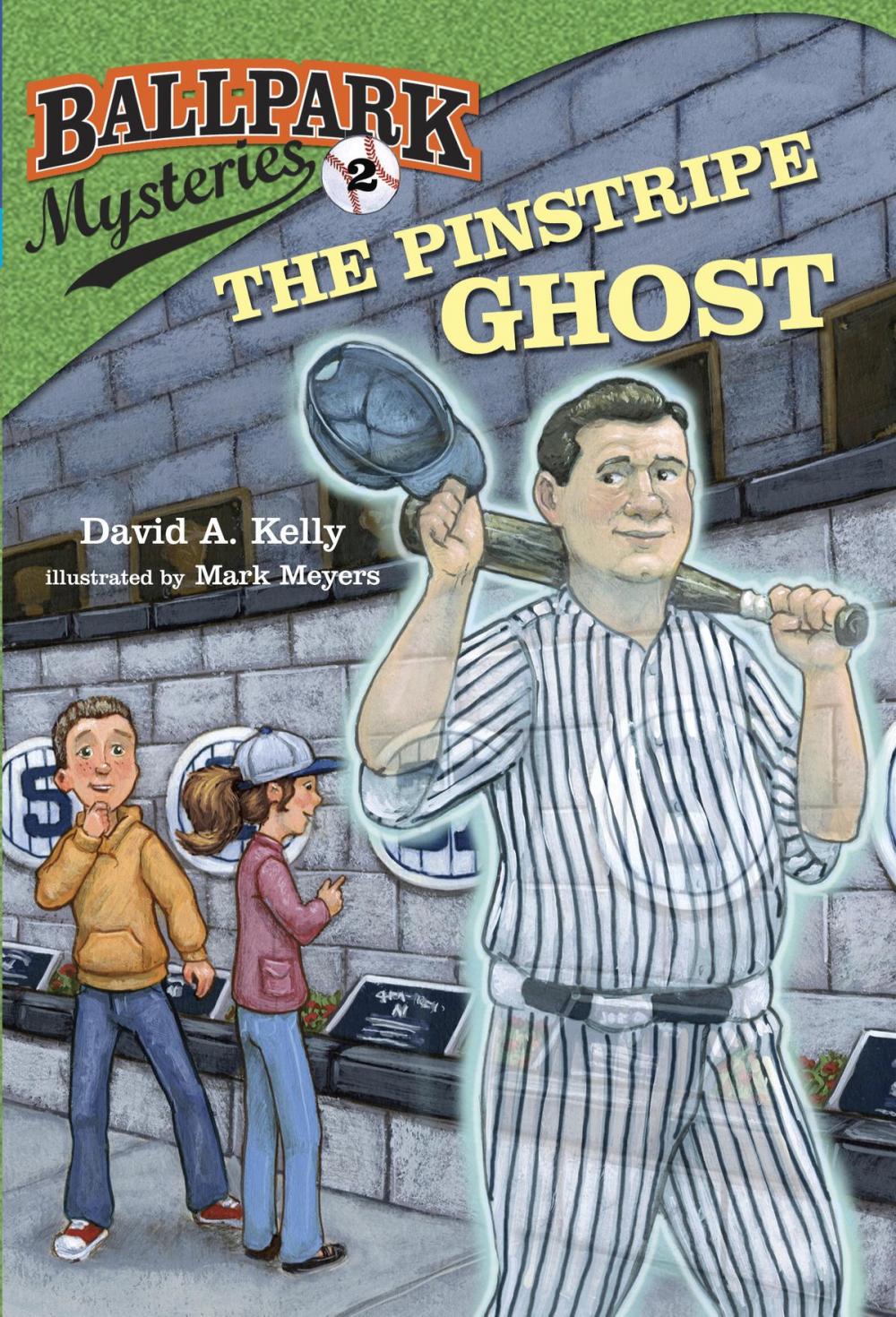 Big bigCover of Ballpark Mysteries #2: The Pinstripe Ghost