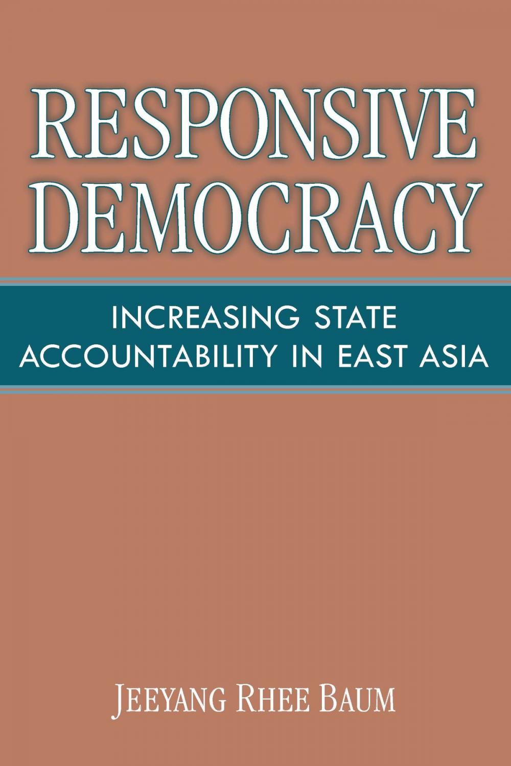 Big bigCover of Responsive Democracy