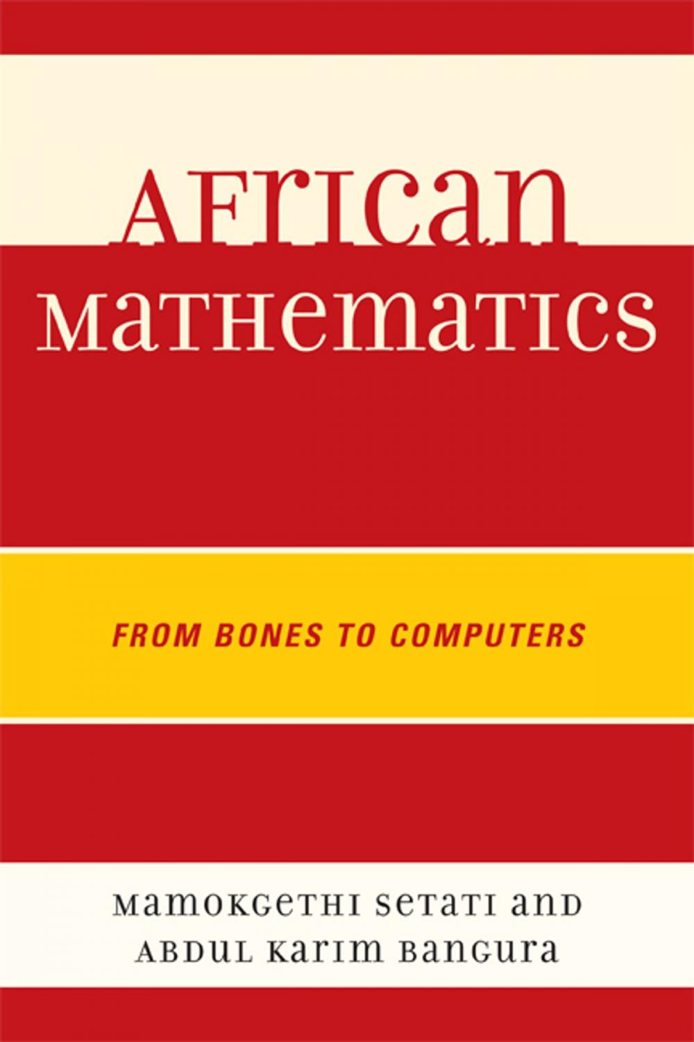 Big bigCover of African Mathematics