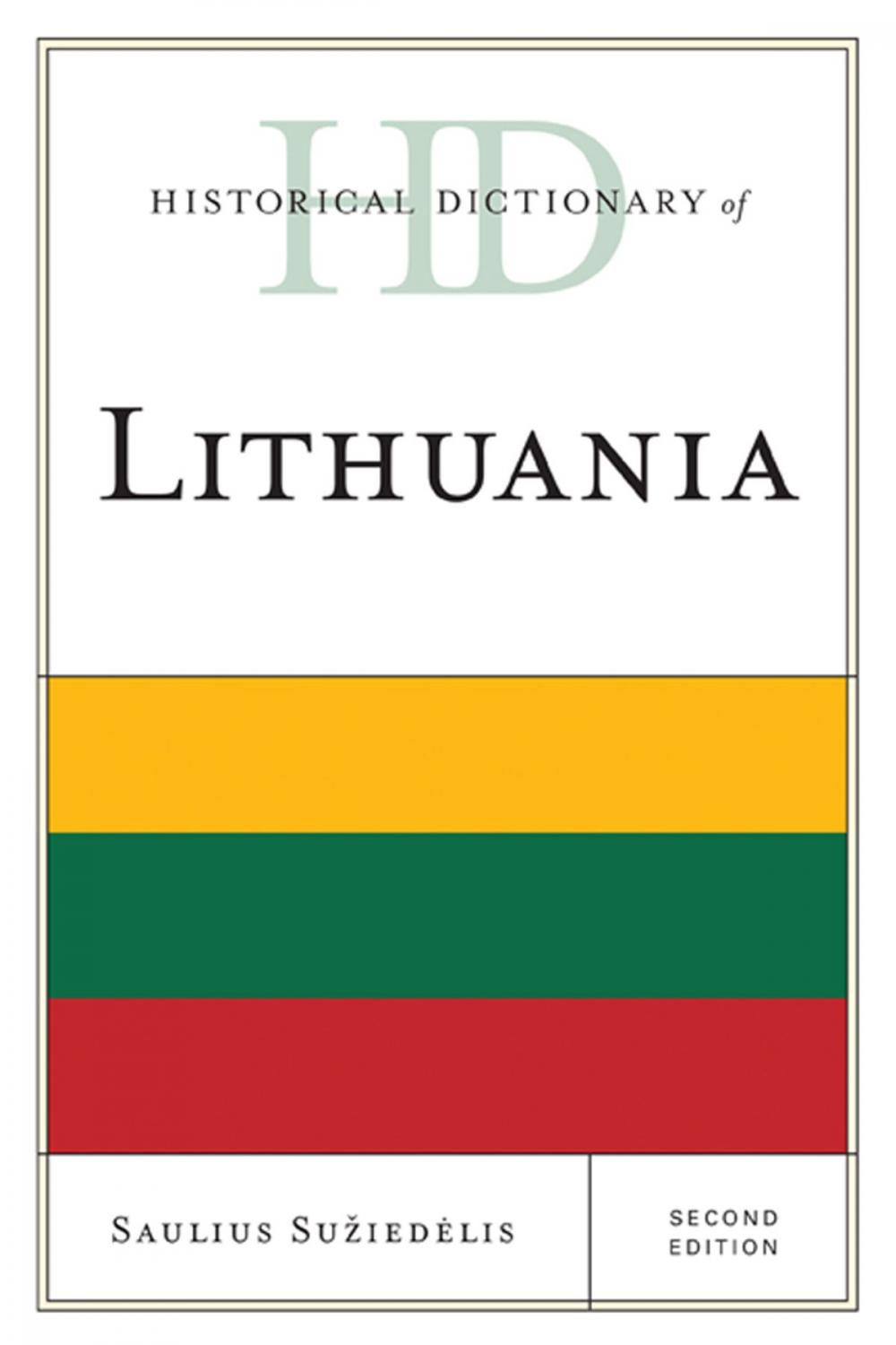 Big bigCover of Historical Dictionary of Lithuania