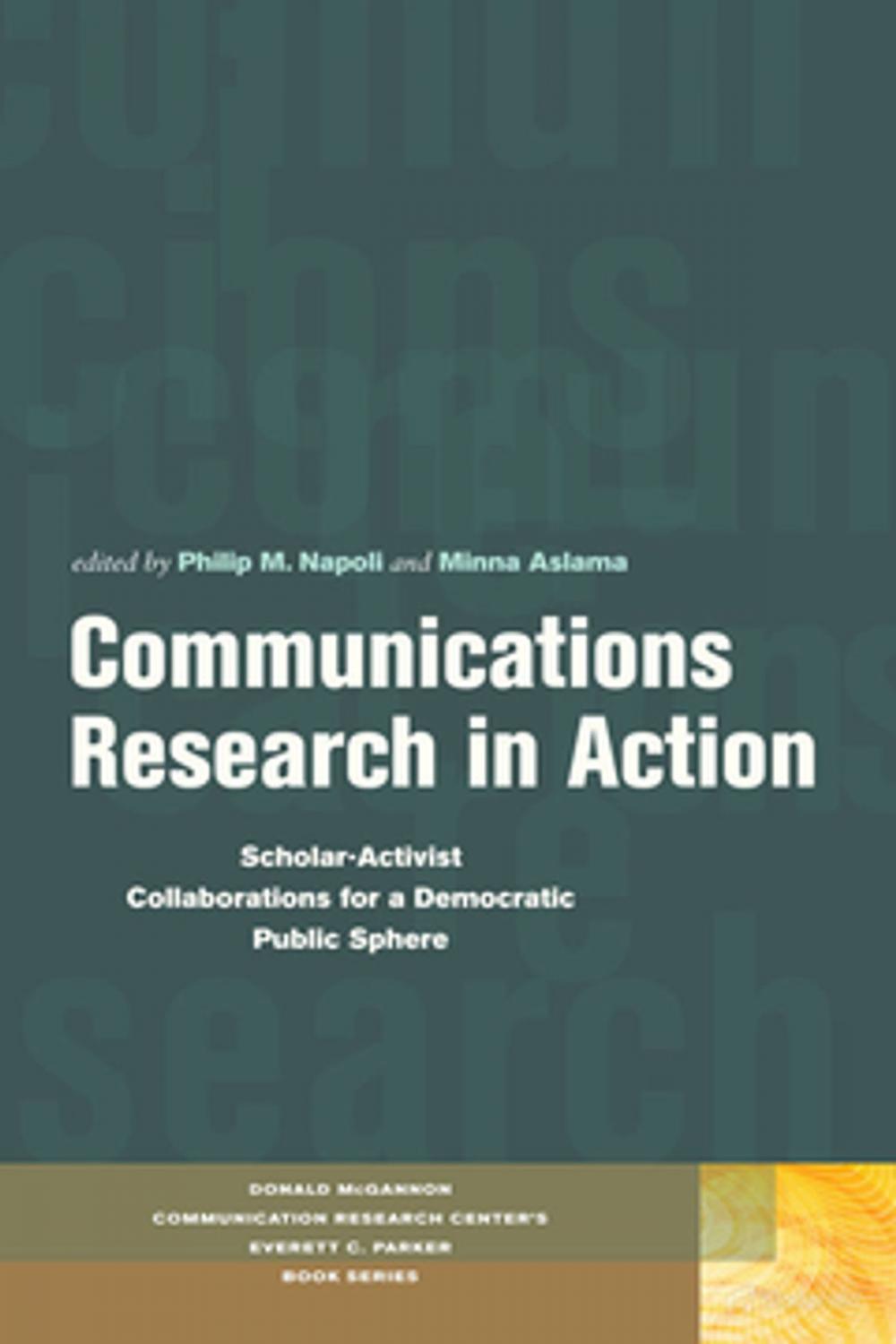 Big bigCover of Communications Research in Action