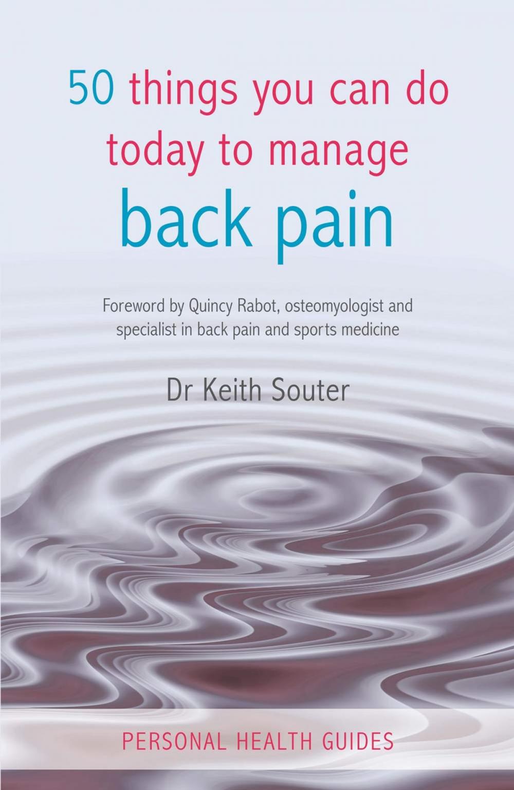 Big bigCover of 50 Things You Can Do Today to Manage Back Pain