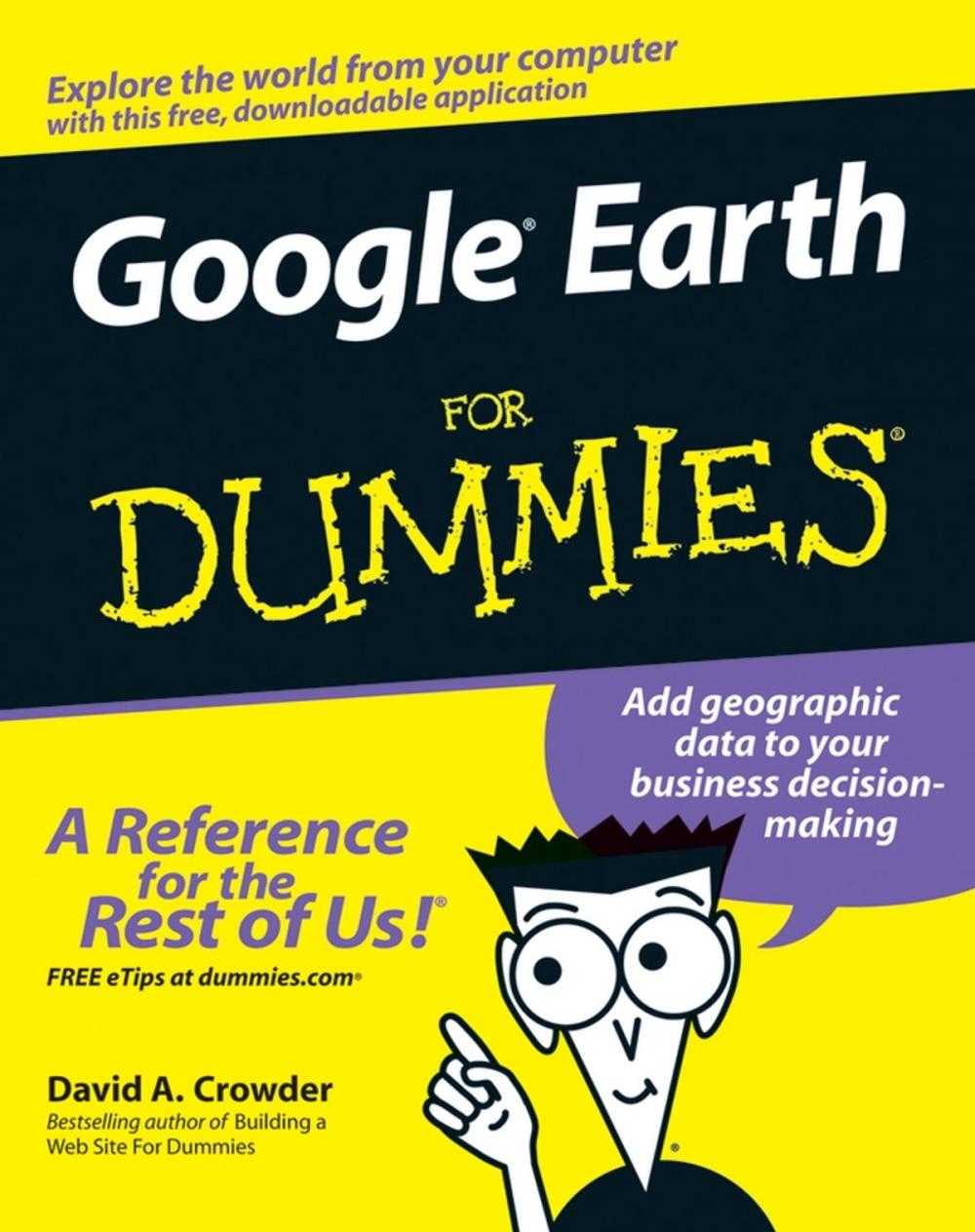 Big bigCover of Google Earth For Dummies