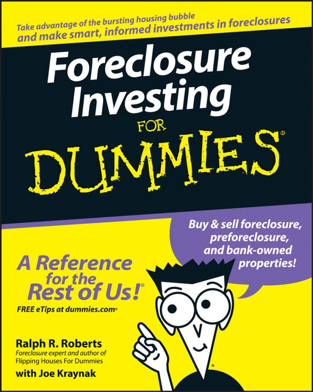 Big bigCover of Foreclosure Investing For Dummies