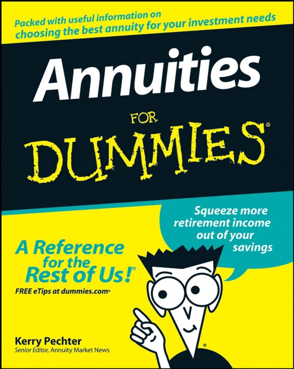 Big bigCover of Annuities For Dummies