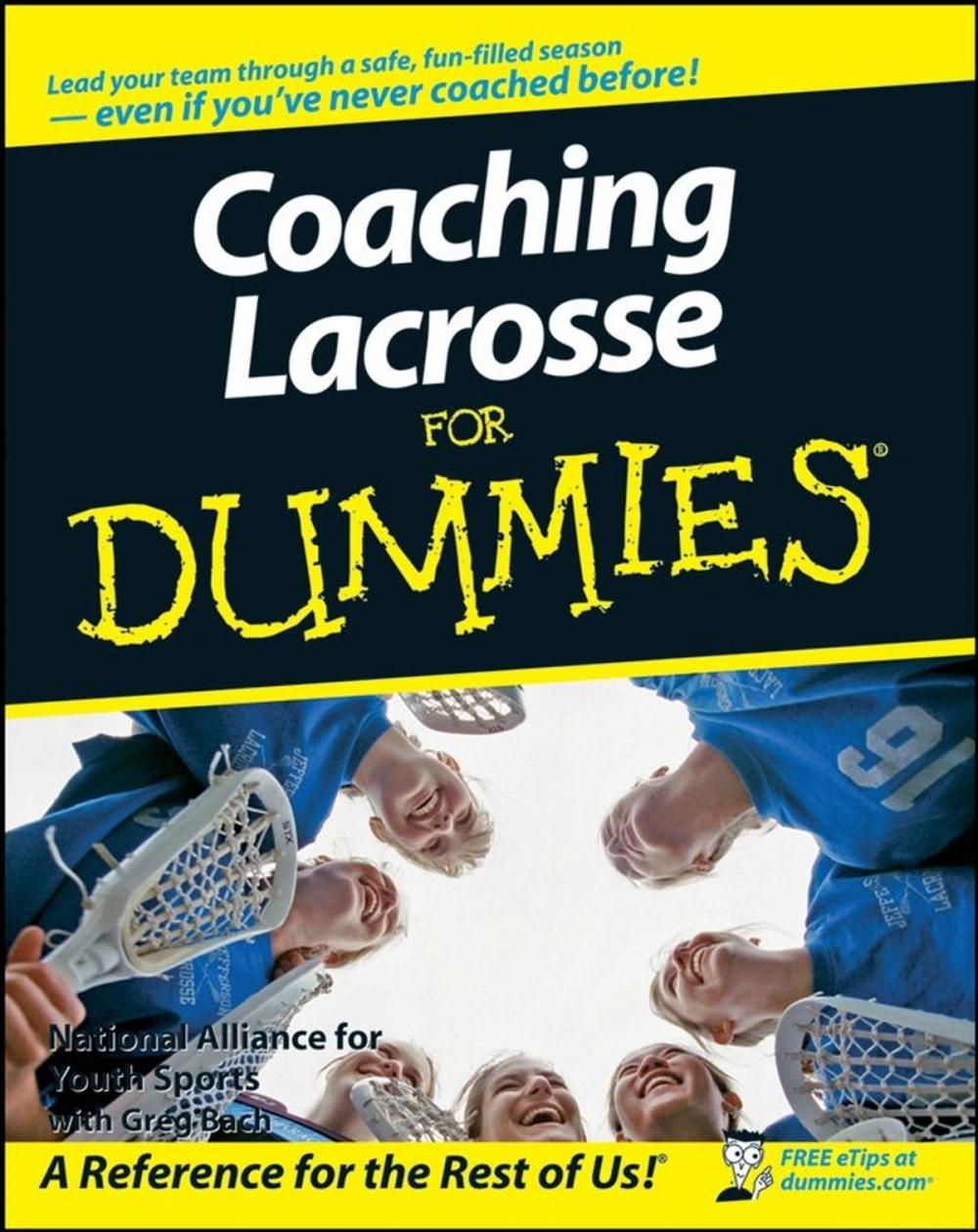 Big bigCover of Coaching Lacrosse For Dummies