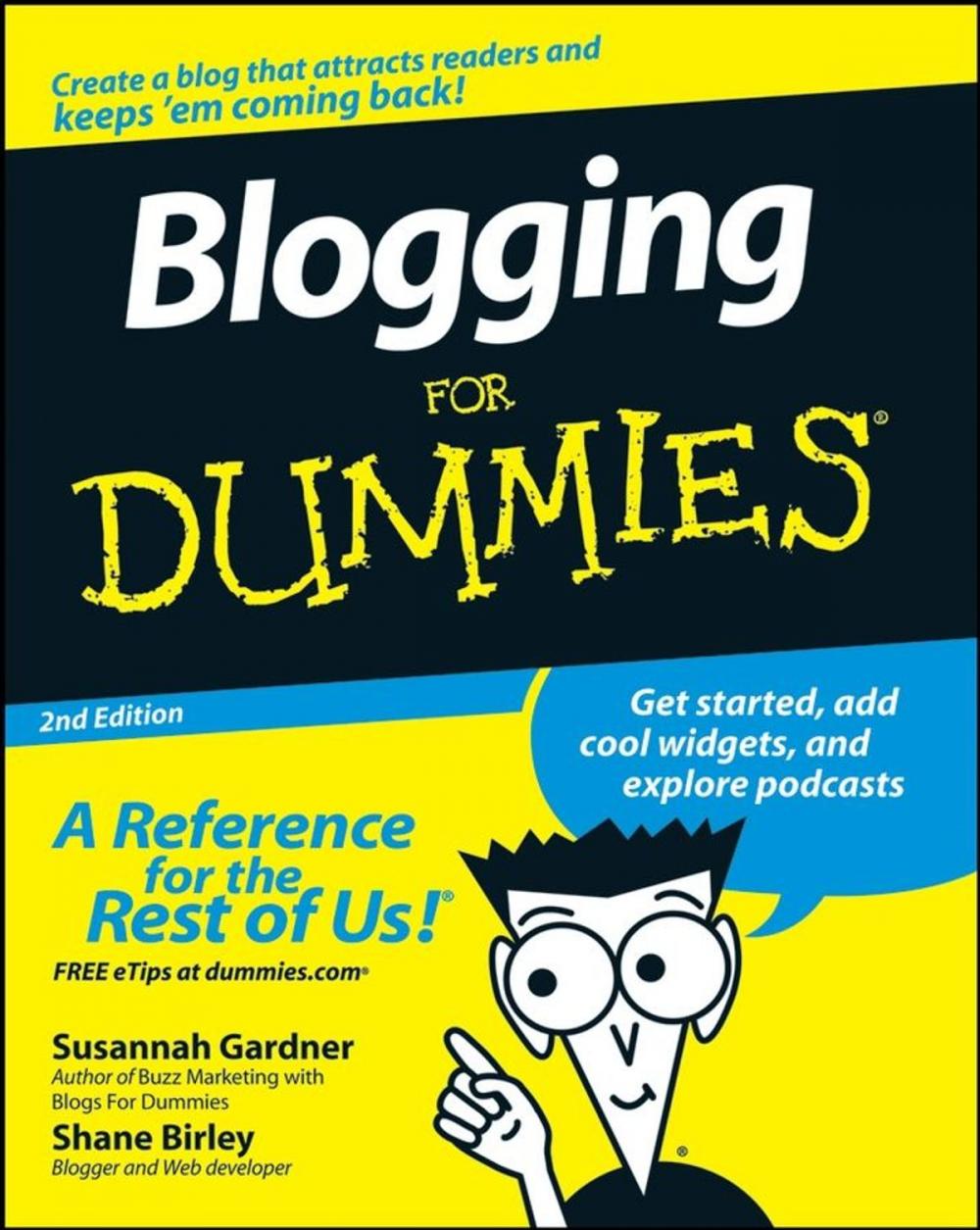 Big bigCover of Blogging For Dummies