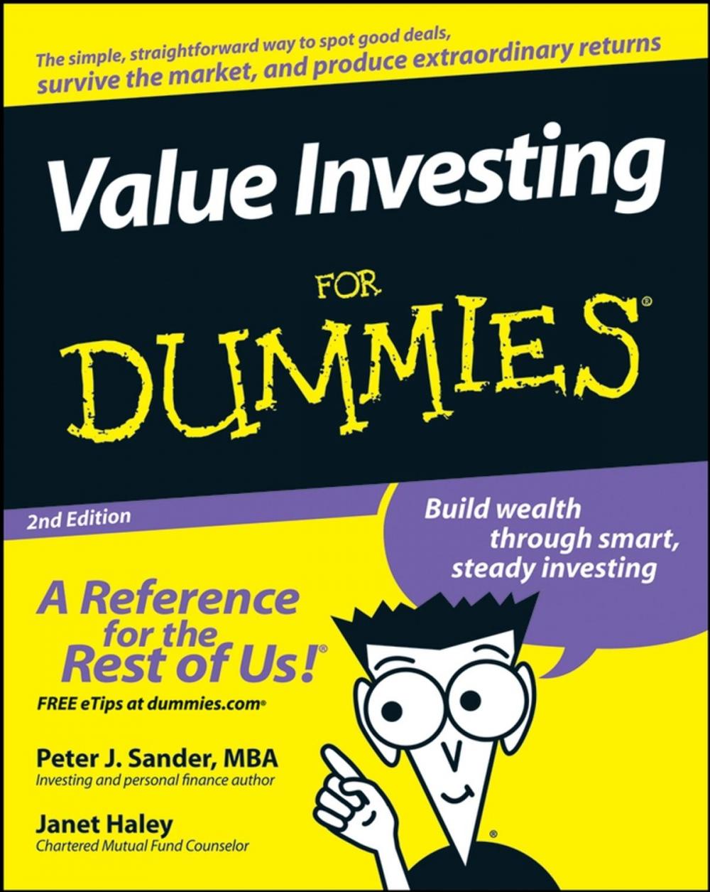 Big bigCover of Value Investing For Dummies