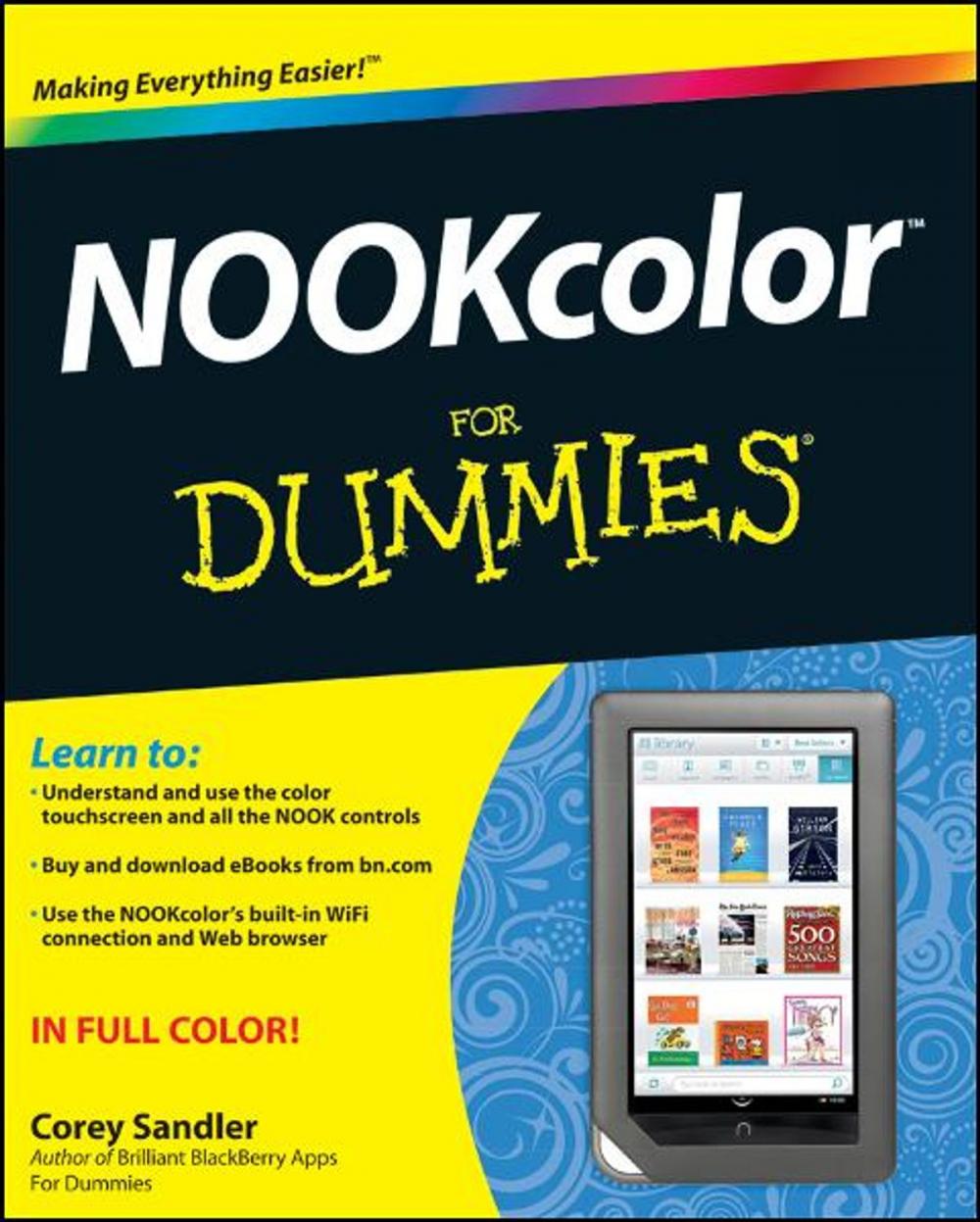 Big bigCover of NOOKcolor For Dummies