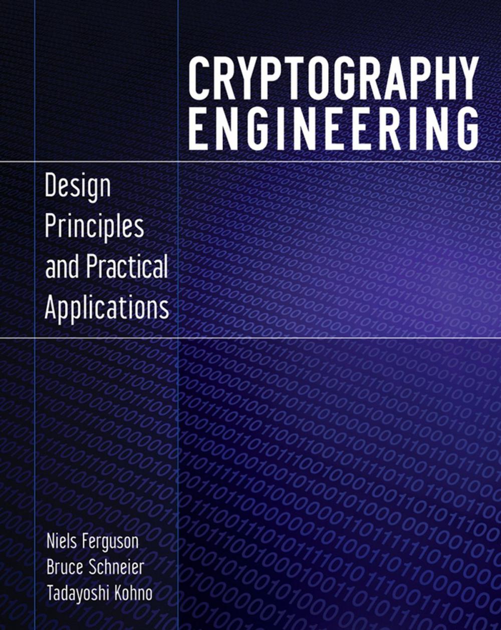 Big bigCover of Cryptography Engineering