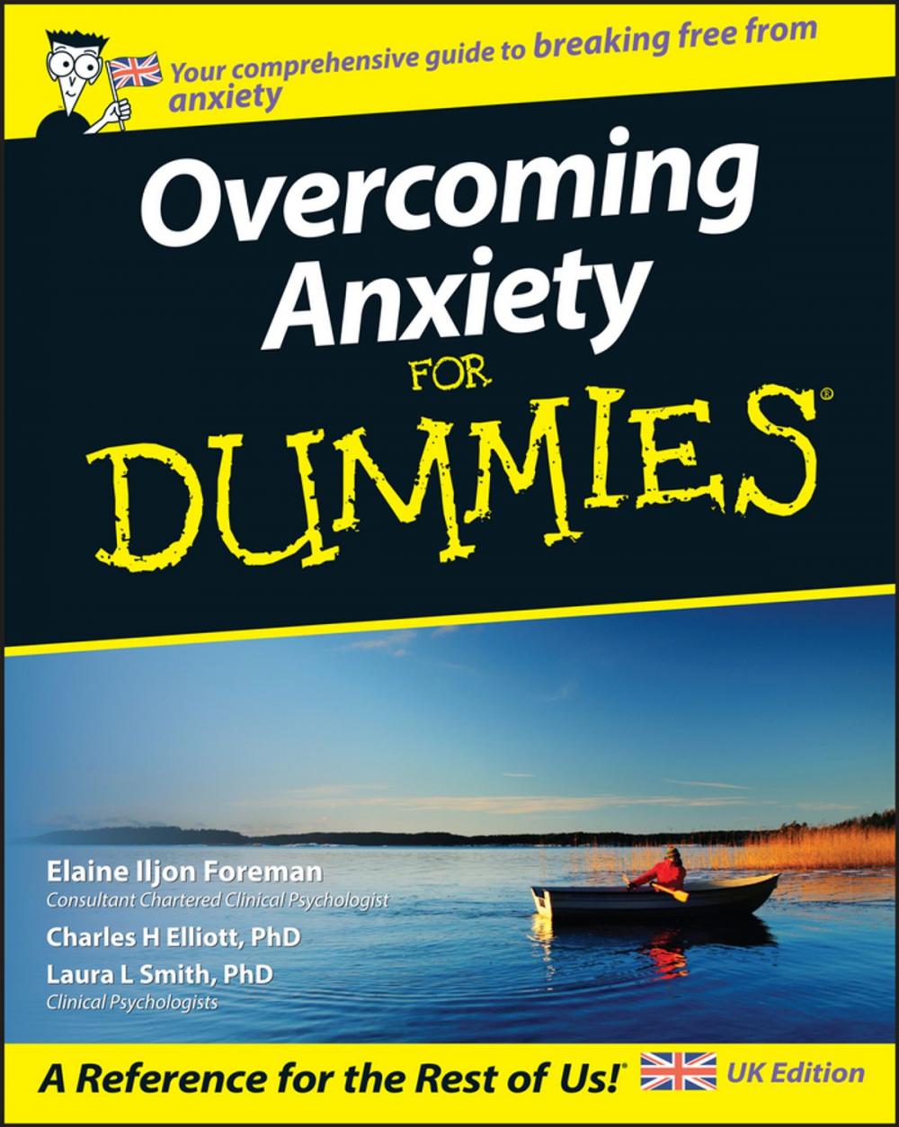 Big bigCover of Overcoming Anxiety For Dummies, UK Edition