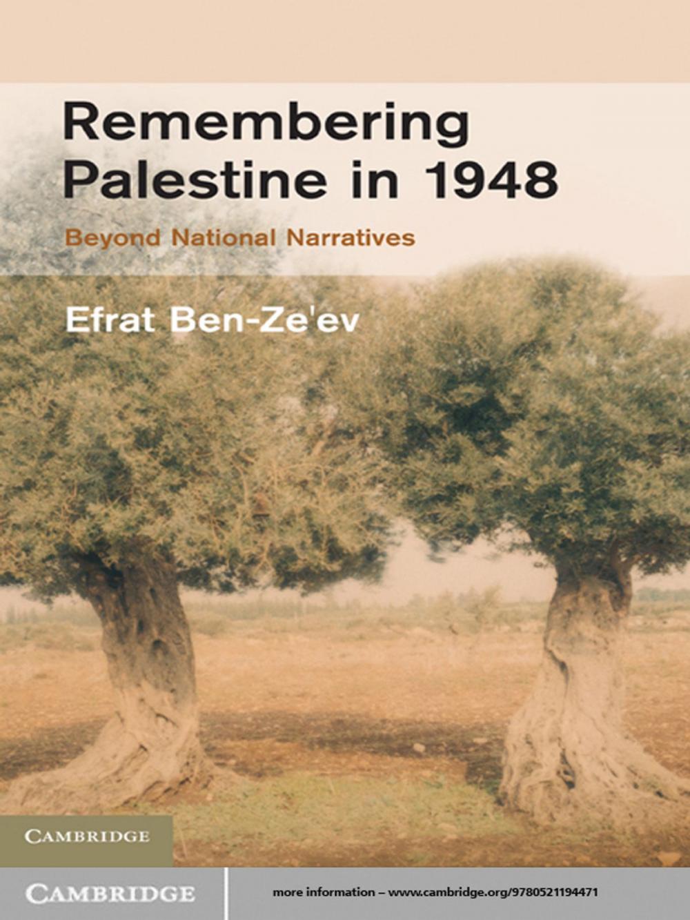 Big bigCover of Remembering Palestine in 1948