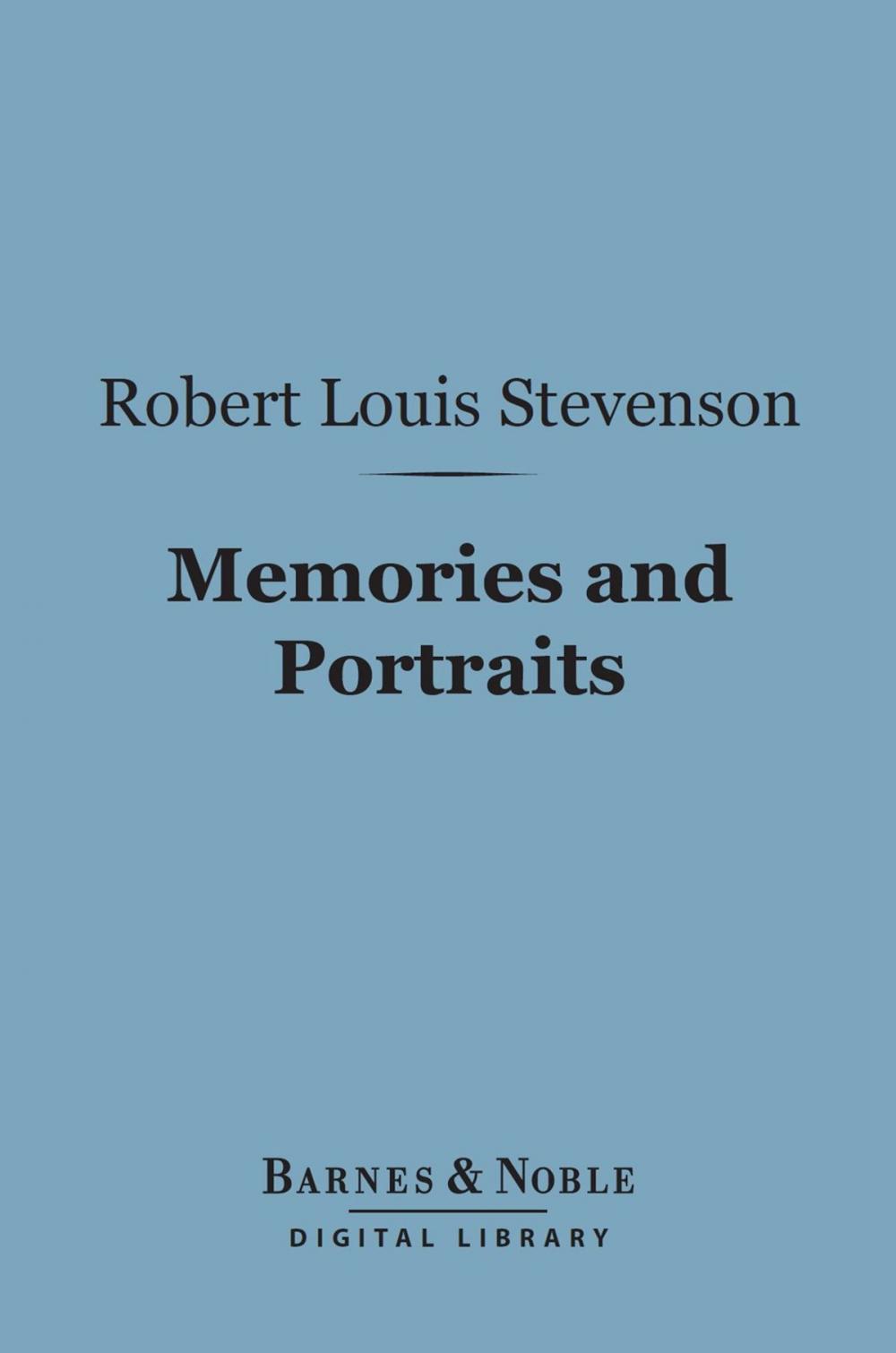 Big bigCover of Memories and Portraits (Barnes & Noble Digital Library)