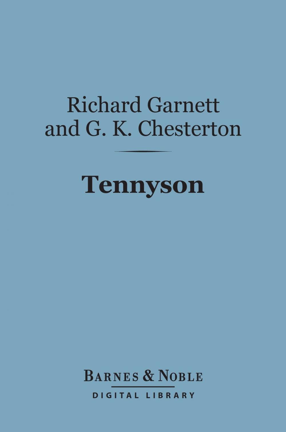 Big bigCover of Tennyson (Barnes & Noble Digital Library)