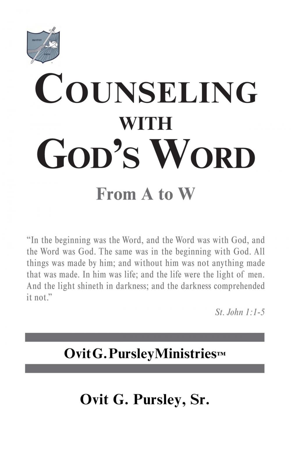 Big bigCover of Counseling with God’S Word