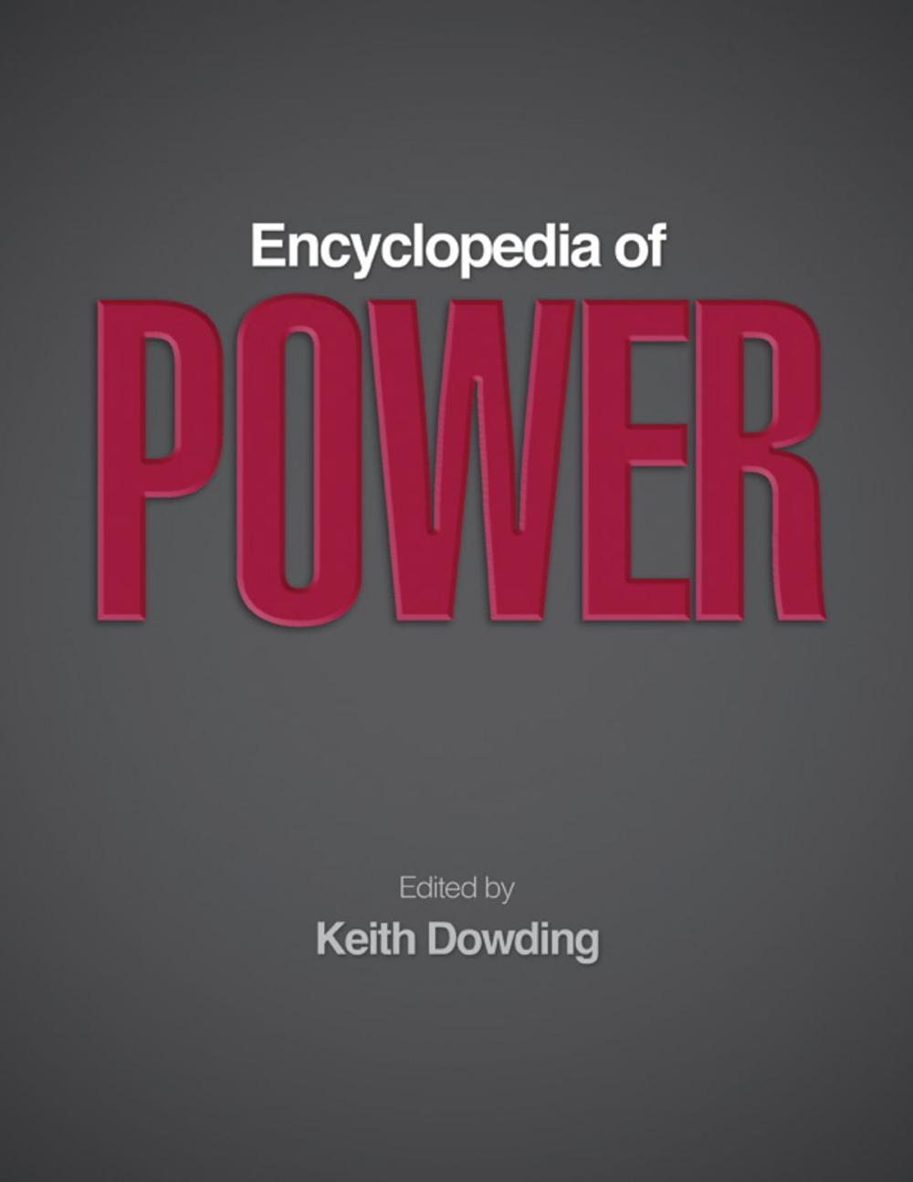 Big bigCover of Encyclopedia of Power