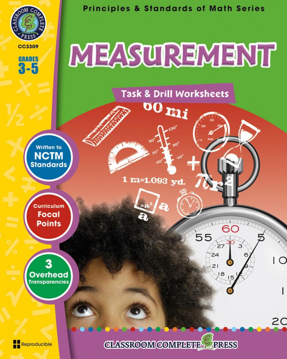 Big bigCover of Measurement - Task & Drill Sheets Gr. 3-5