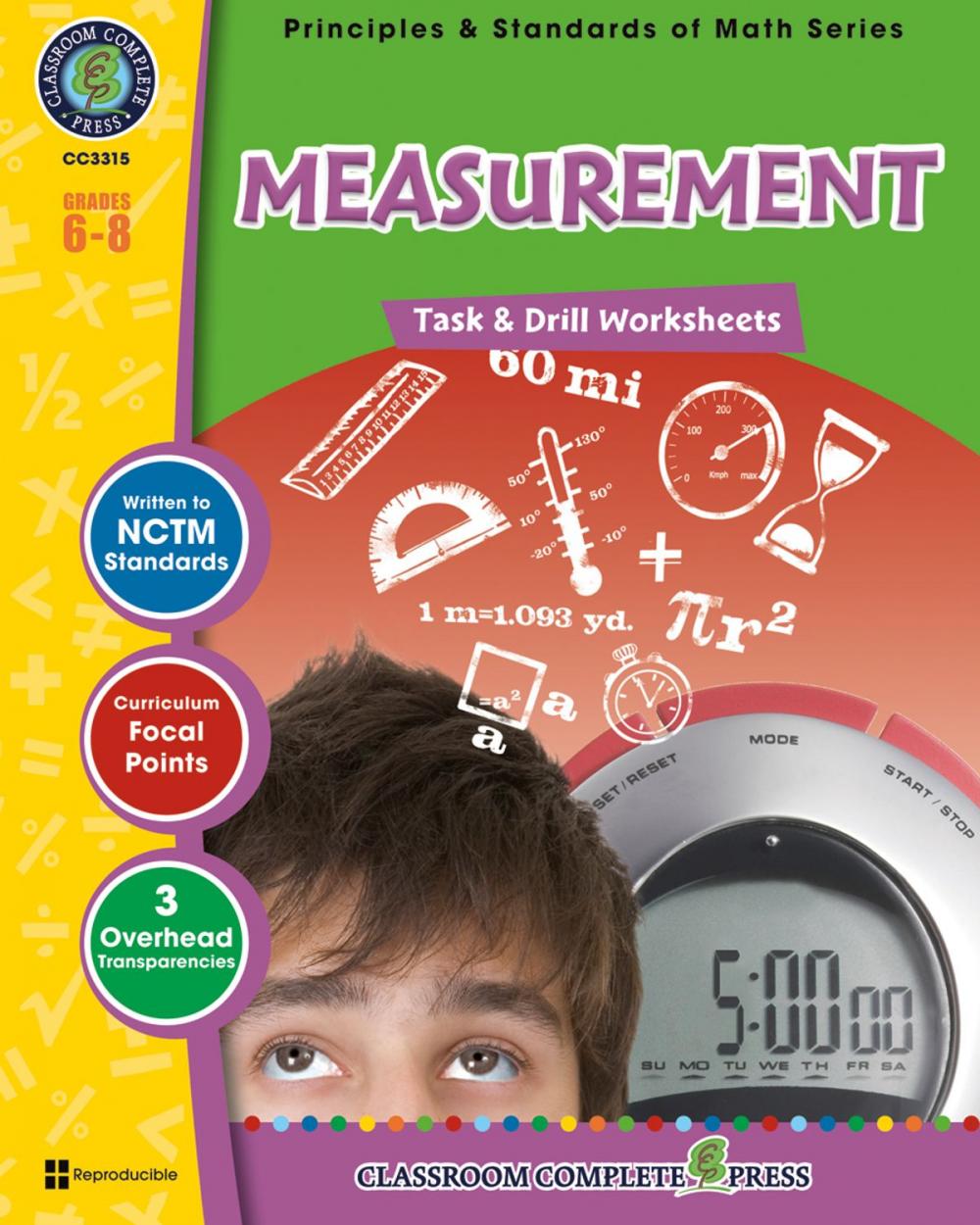 Big bigCover of Measurement - Task & Drill Sheets Gr. 6-8