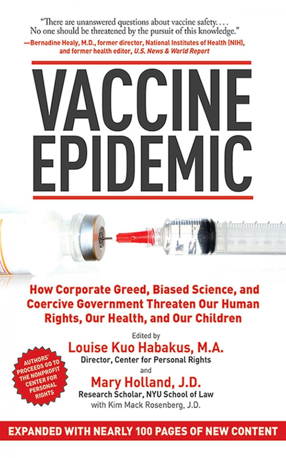 Big bigCover of Vaccine Epidemic